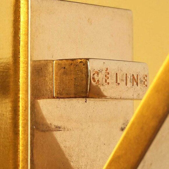 Celine Gold Smooth Leather Medium Box Bag - Picture 7 of 12